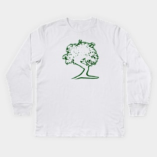 Bonsai Tree Kids Long Sleeve T-Shirt